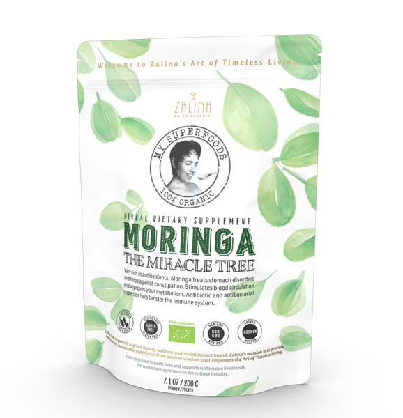 Organic Moringa Ayurvedic - The Miracle Tree 200g, Vegan